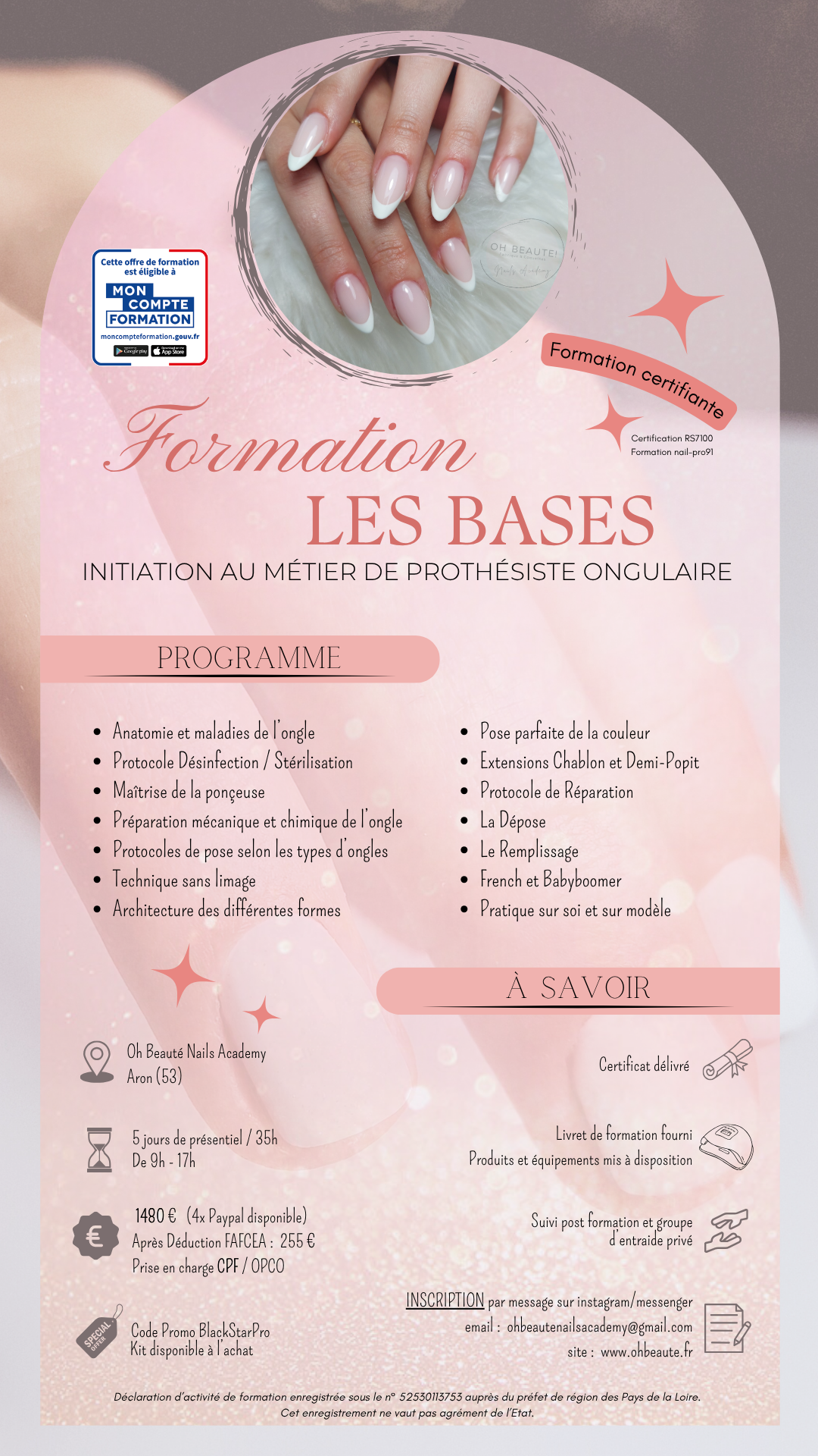 Formation Initiation Les Bases de la Prothésie Ongulaire 5 jours – Image 2