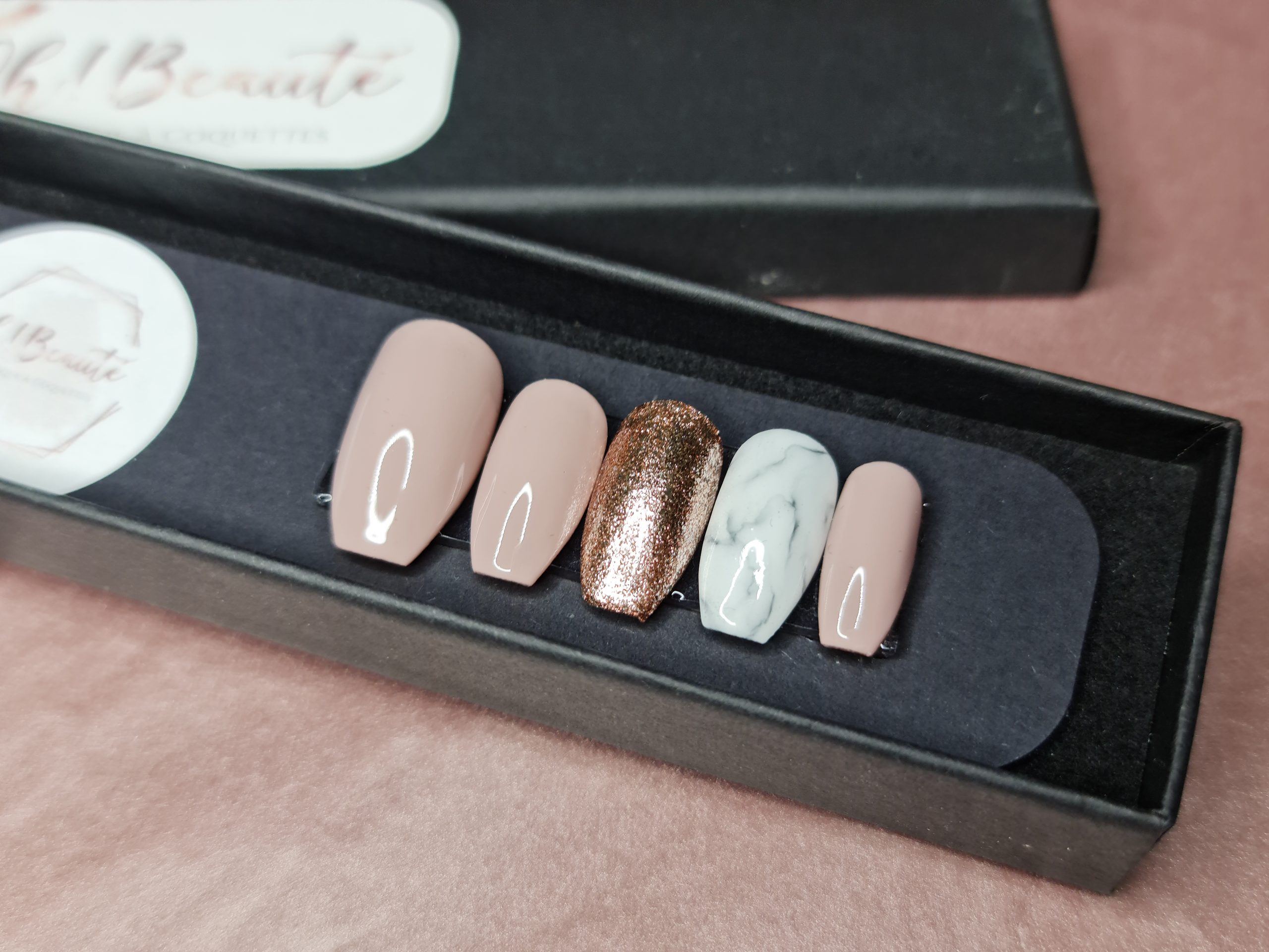 Set Press on nails MODELE PERSONNALISE – Image 3