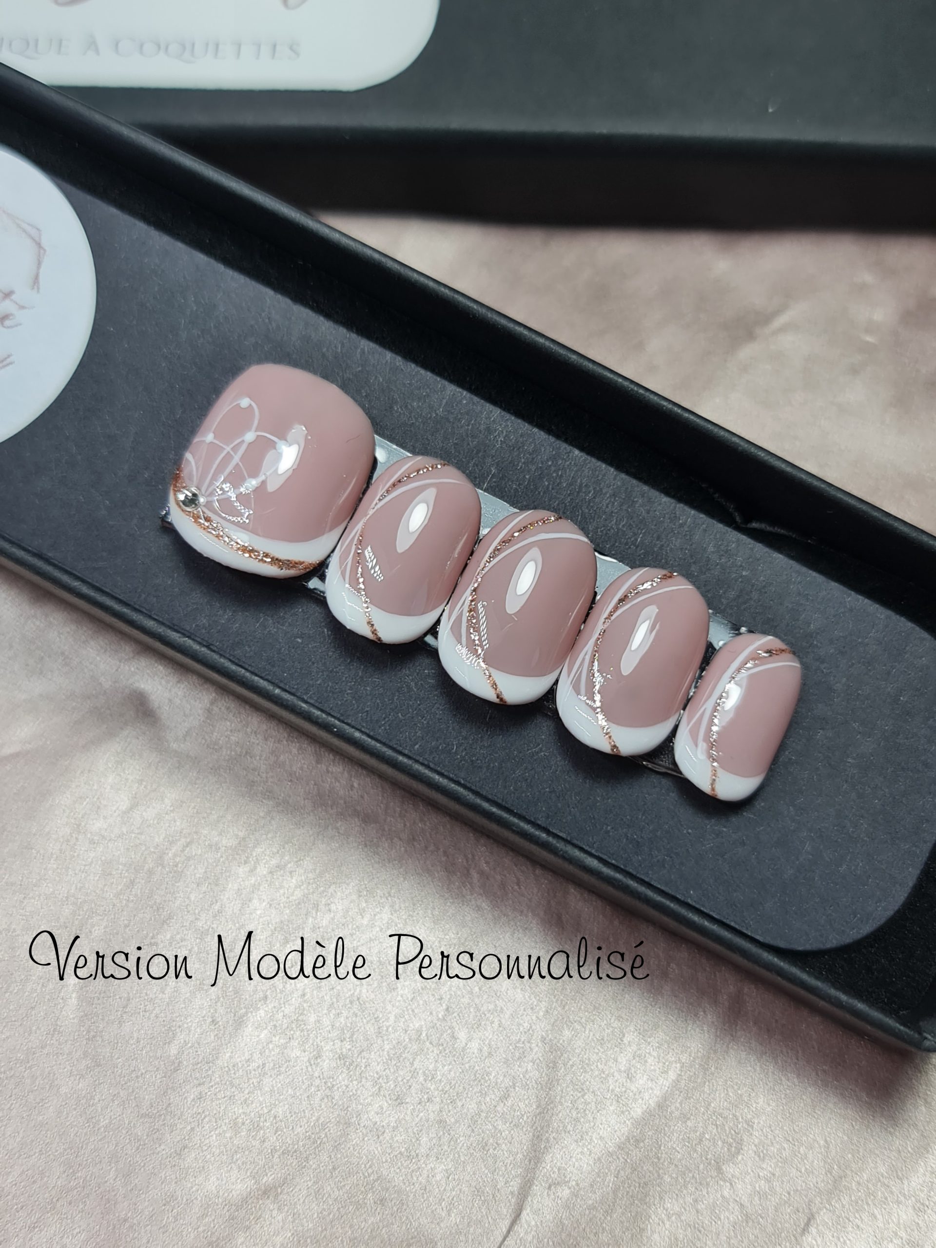 Set Press on nails MODELE PERSONNALISE – Image 5