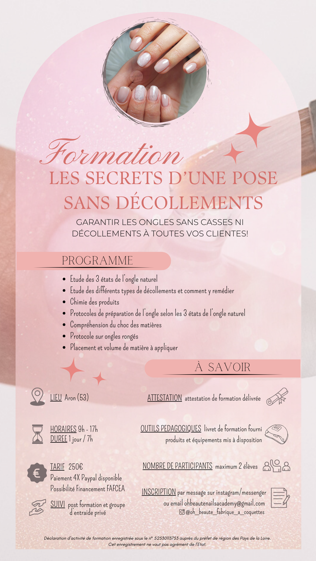 Formation Les Secrets d'une pose sans Décollements – Image 2